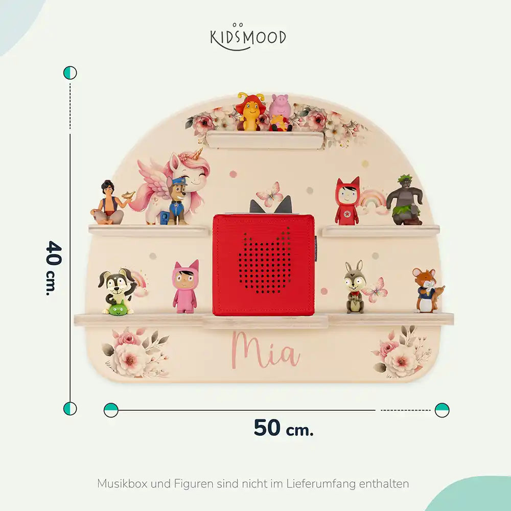 Kinderzimmer Bundle Tonieregal und Nachtlicht - Einhorn