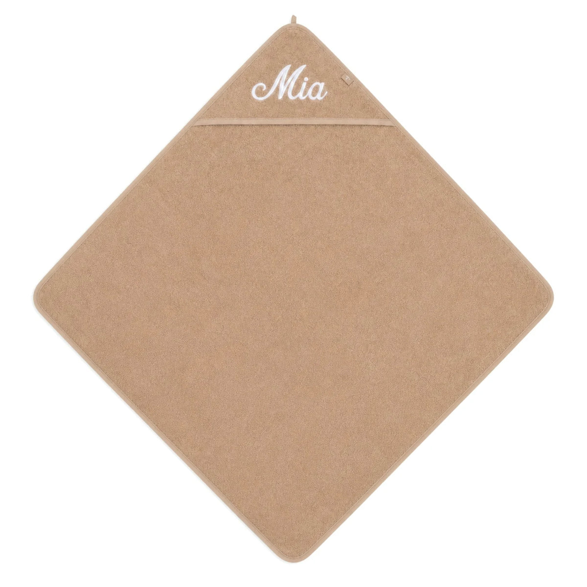 Kapuzenhandtuch Baby personalisiert – Biscuit