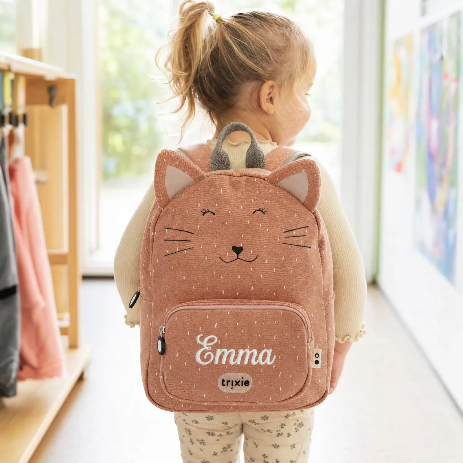 Trixie Kindergartenrucksack Katze, Klein 5,25 L, ab 2 Jahren