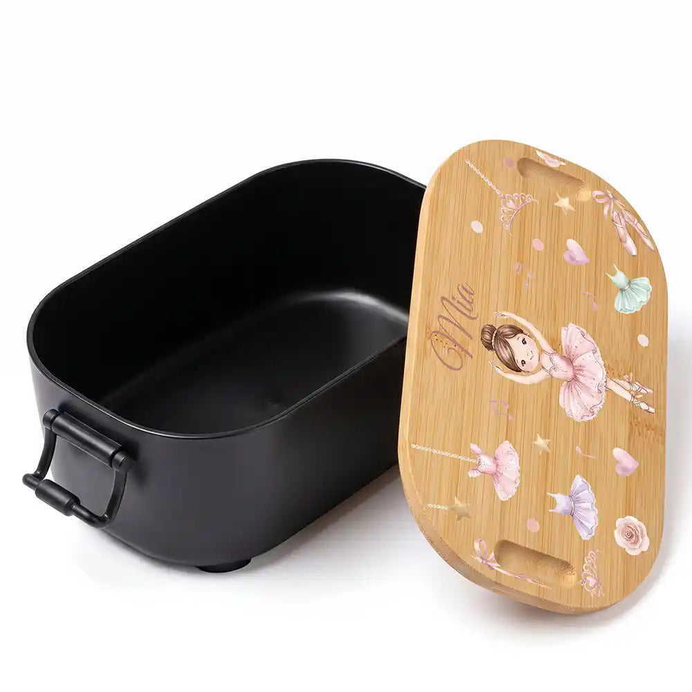 Brotdose Kinder personalisiert, Ballerina Tutu