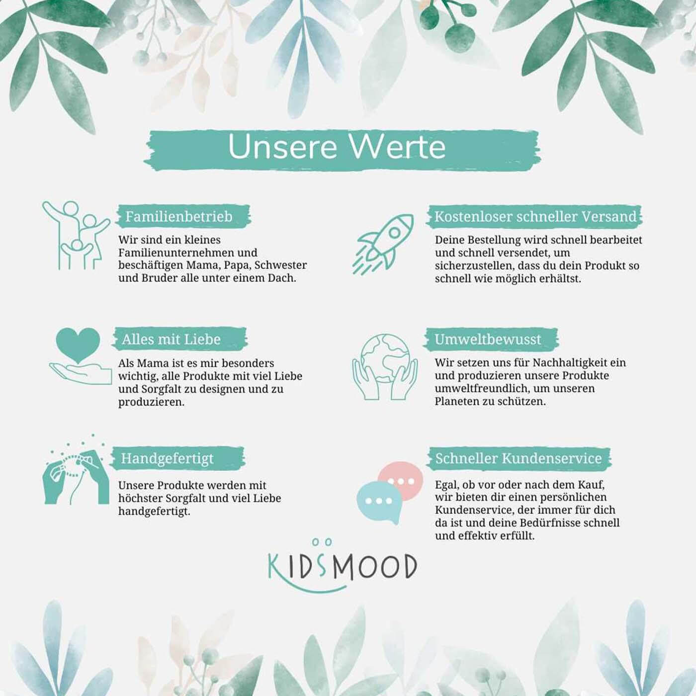 Handgefertigte Regenbogen-Garderobe aus Holz Nashorn - Kidsmood.de