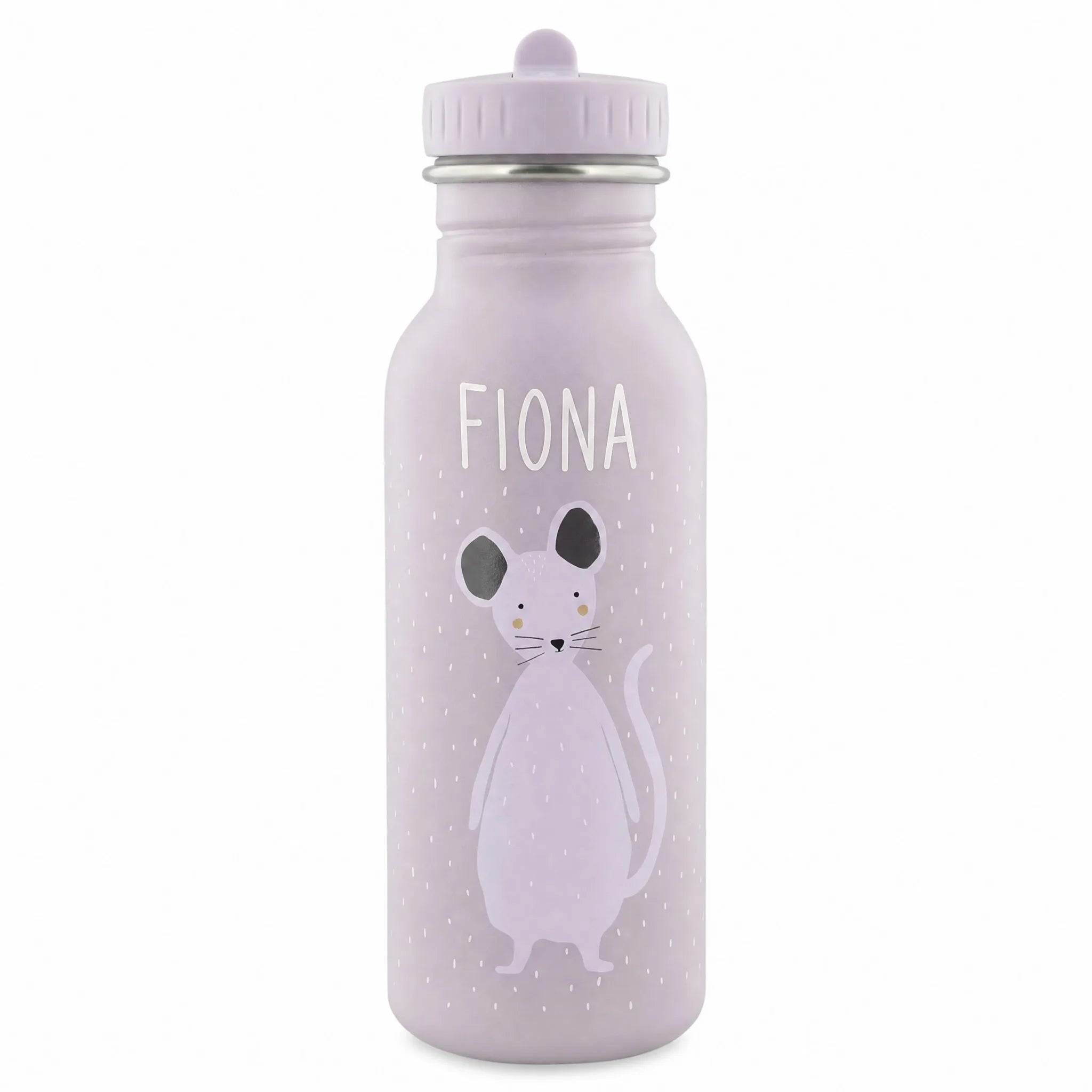 Trixie Trinkflasche Kinder Maus, Tiermotiv-Detail mit Wunschname