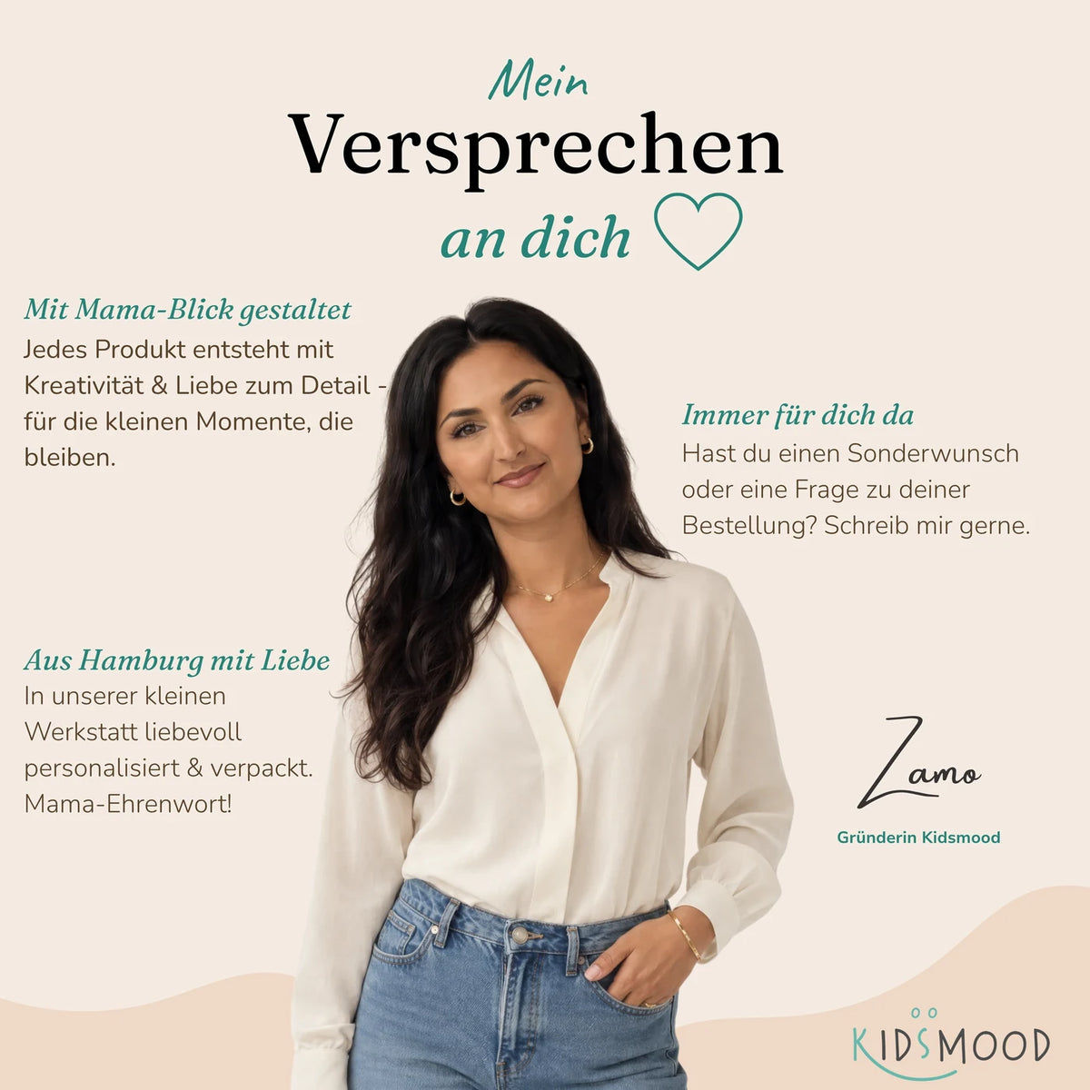 Personalisierter Stiftehalter Waldfreunde VI â Keramik mit Wunschname