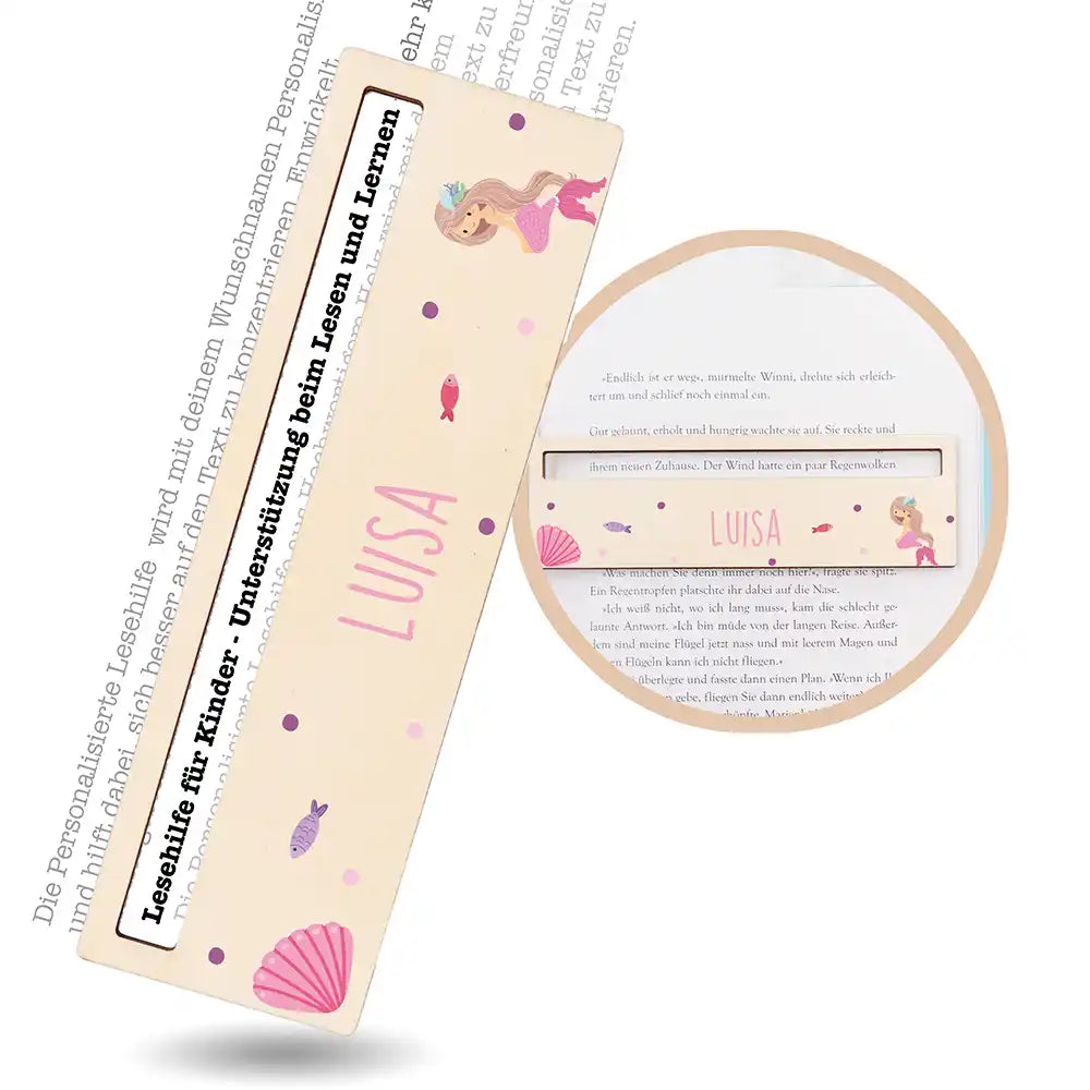 Lesehilfe personalisiert - Unterwasser