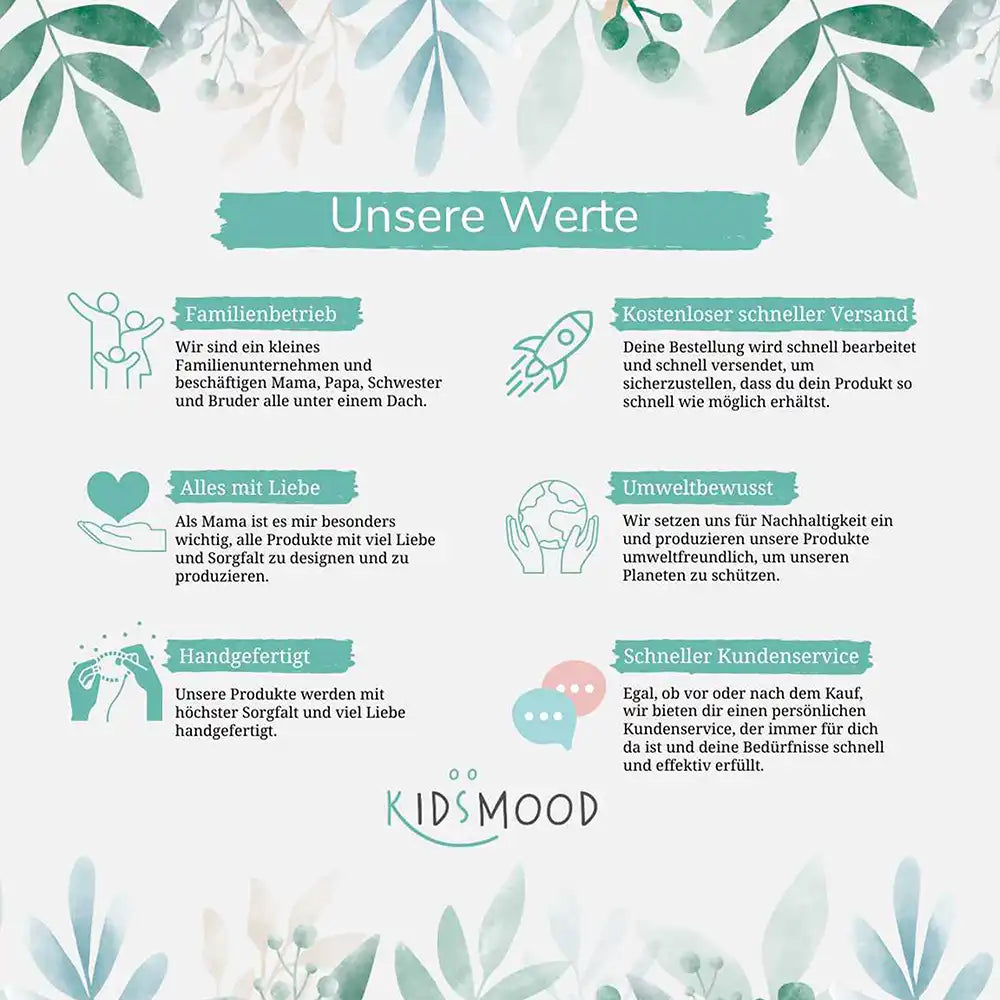 Poster 3er-Set - Einhorn, Regenbogen & Motivation fürs Kinderzimmer