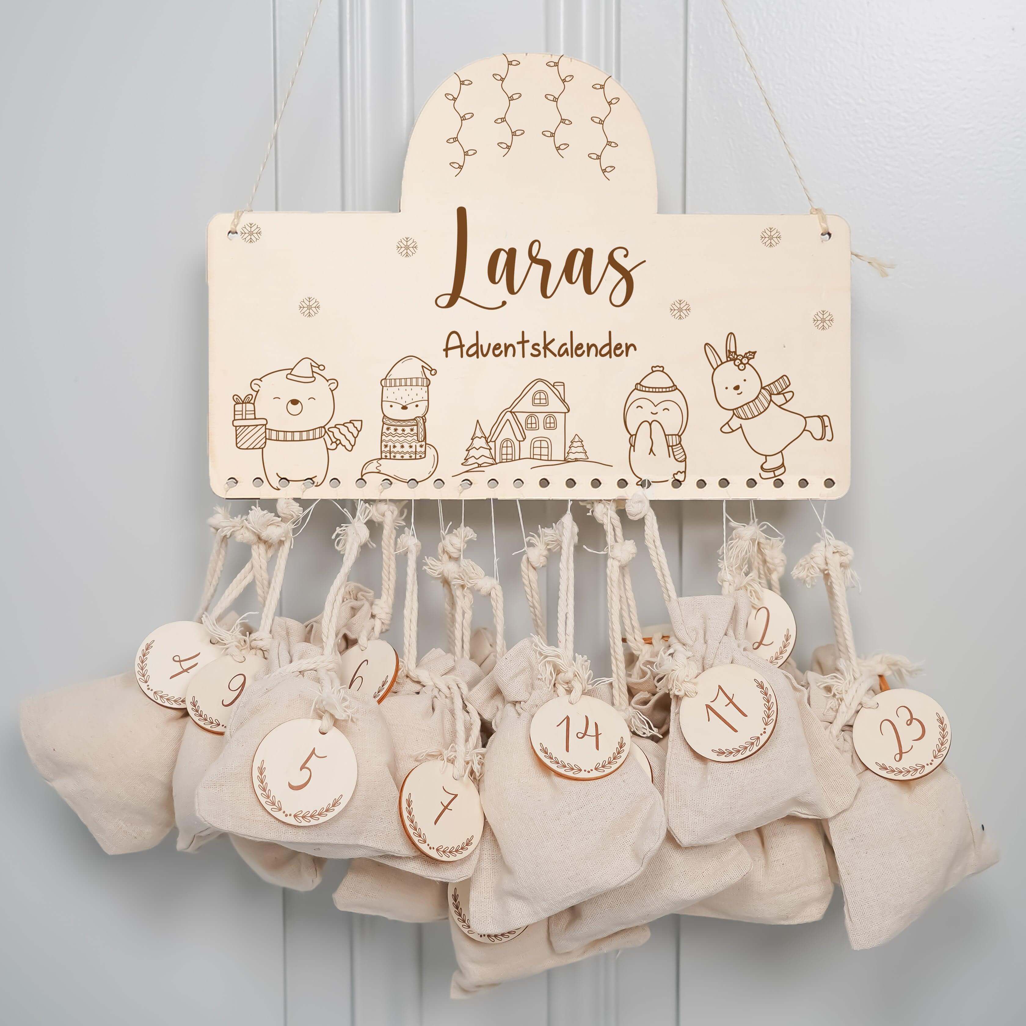 Personalisierte Adventskalender Chrismas