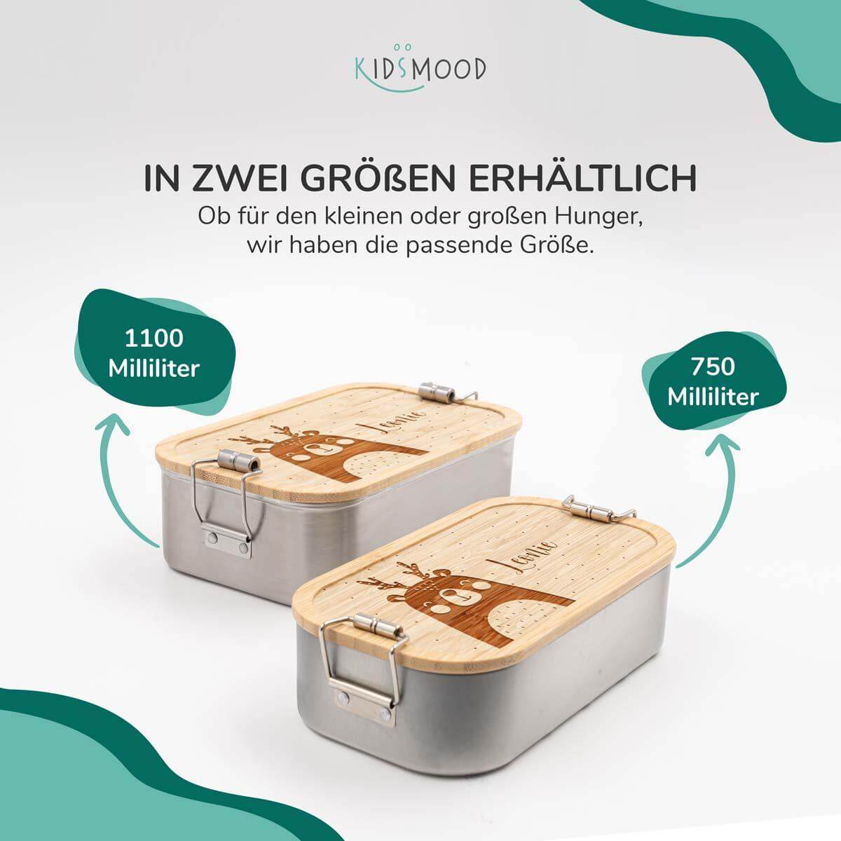 detailed view of xmas bear design on lunchbox