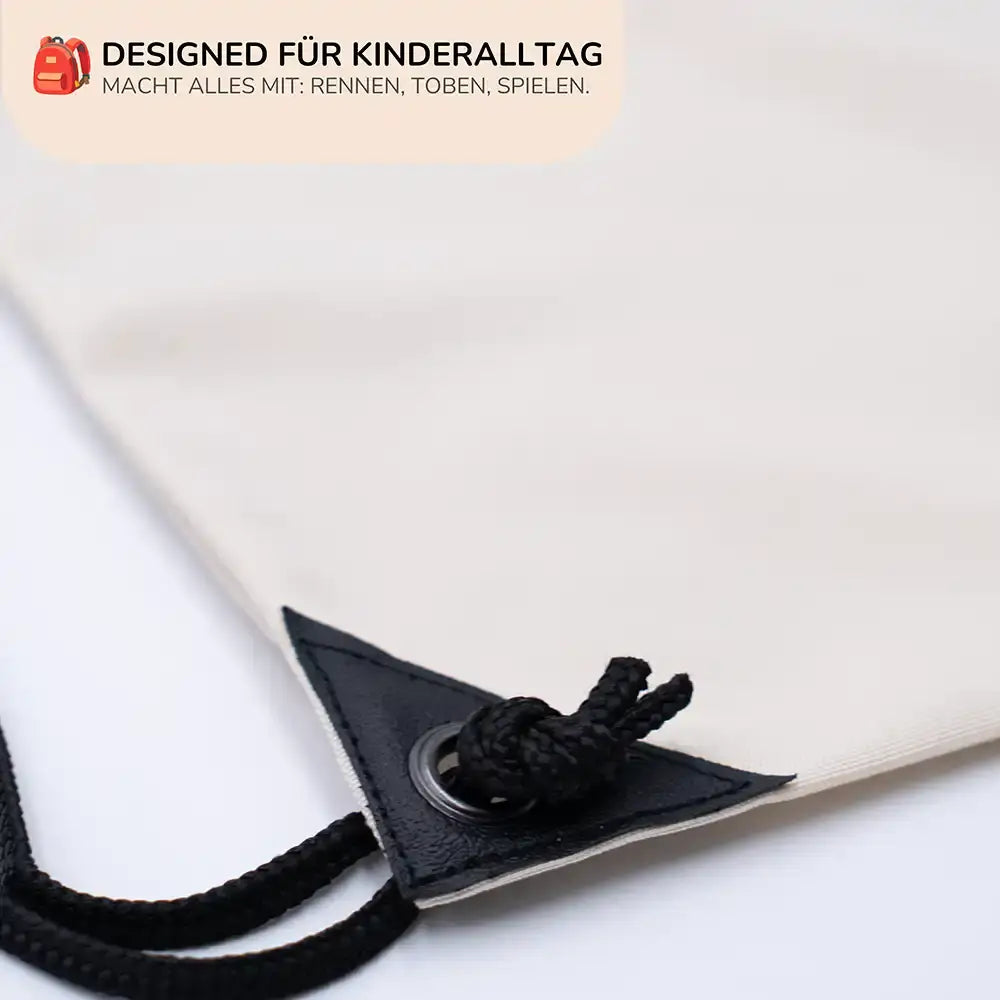 Personalisierter Turnbeutel mit Namen - Reh Waldtiere