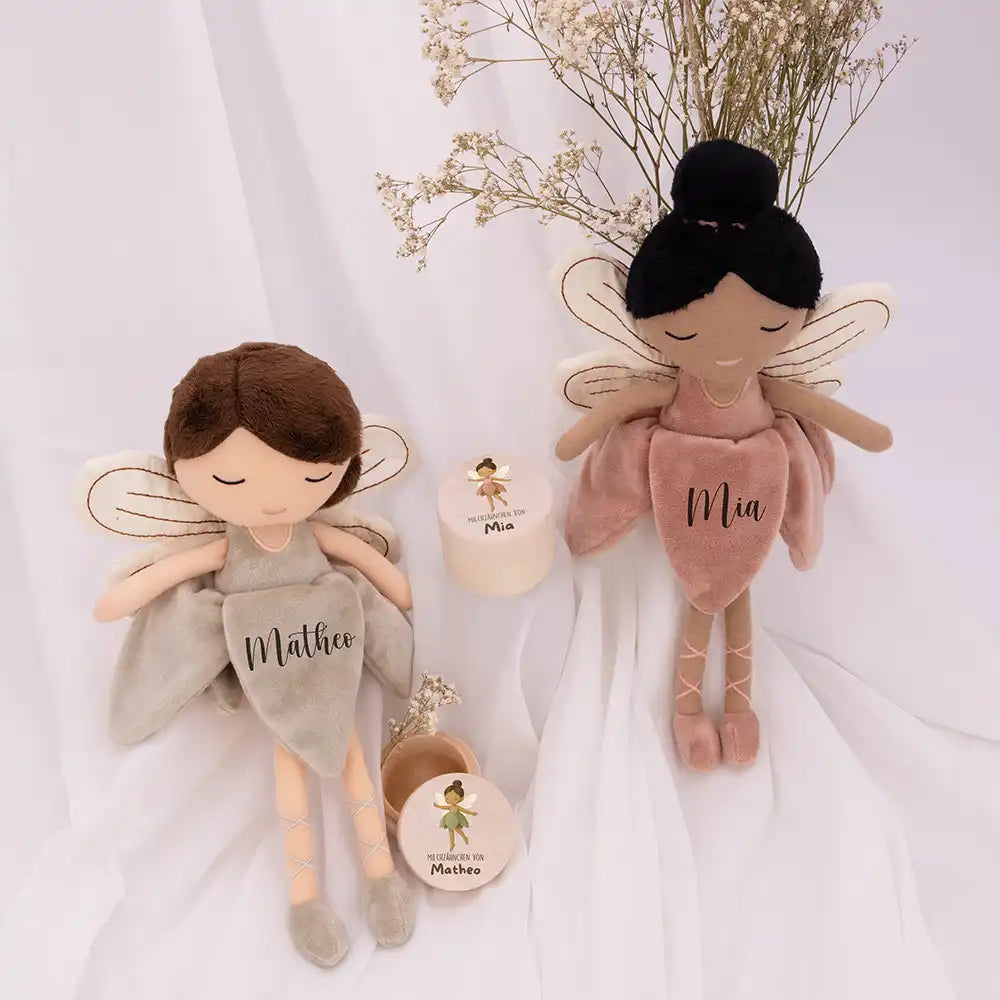 Zahnfee Set für Kinder: Zahnfee mit Milchzahndose