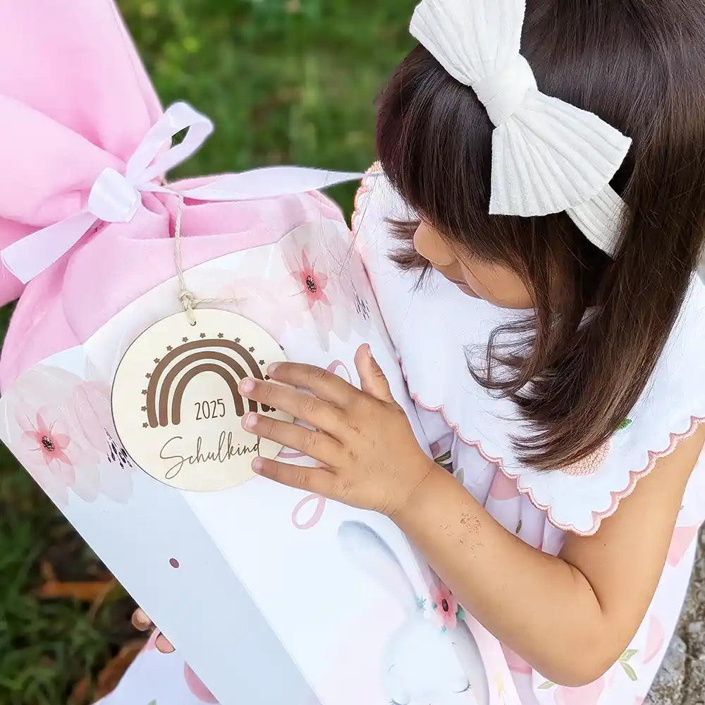 Personalisierte Schultüte mit Namen - wilde Safari