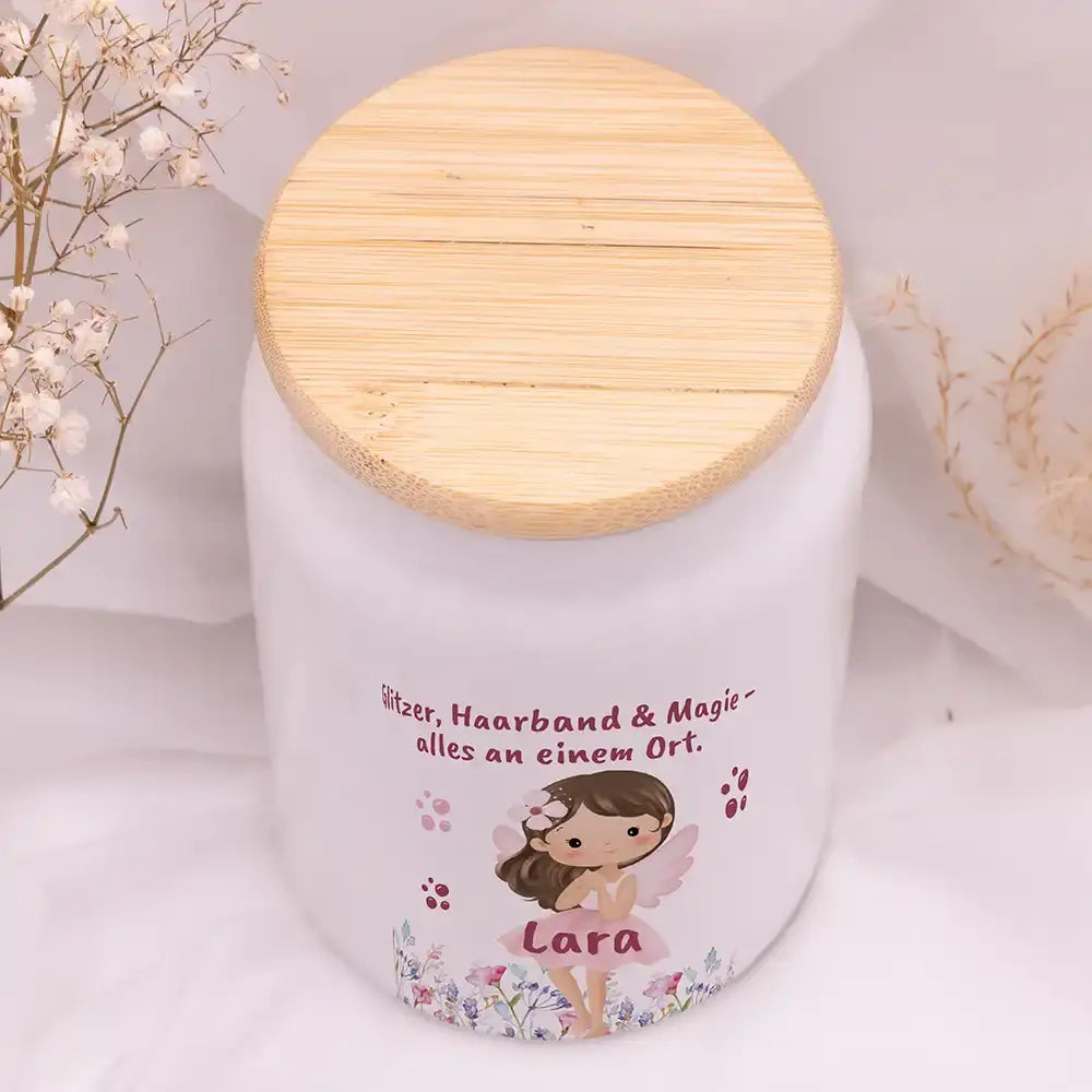 Personalisierbare Keksdose mit Name - Zauberfee