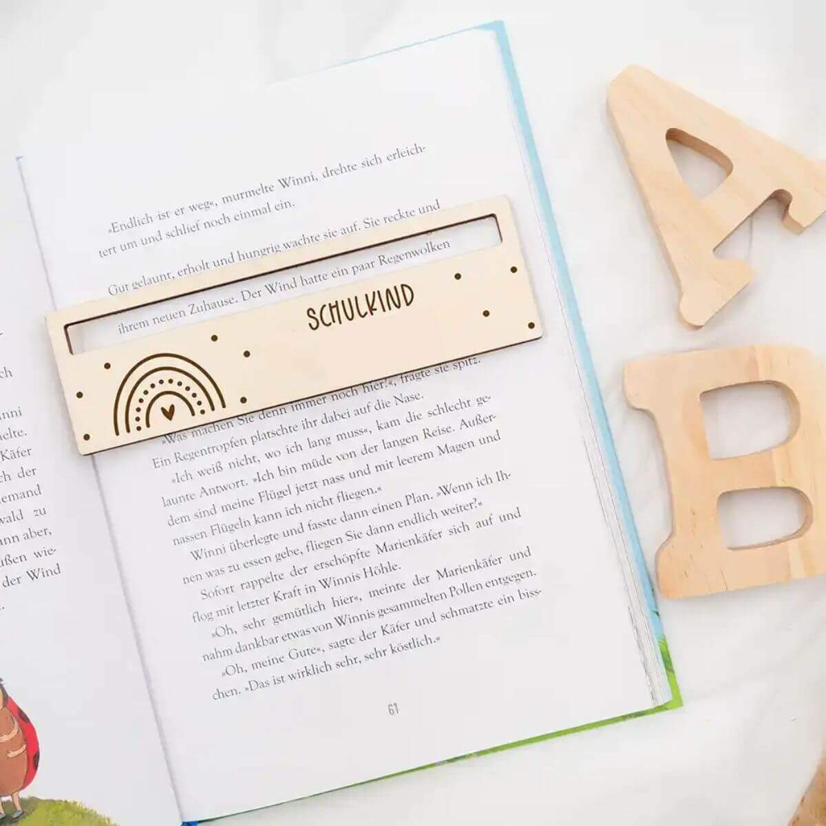 Lesehilfe Regenbogen (nicht personalisiert)