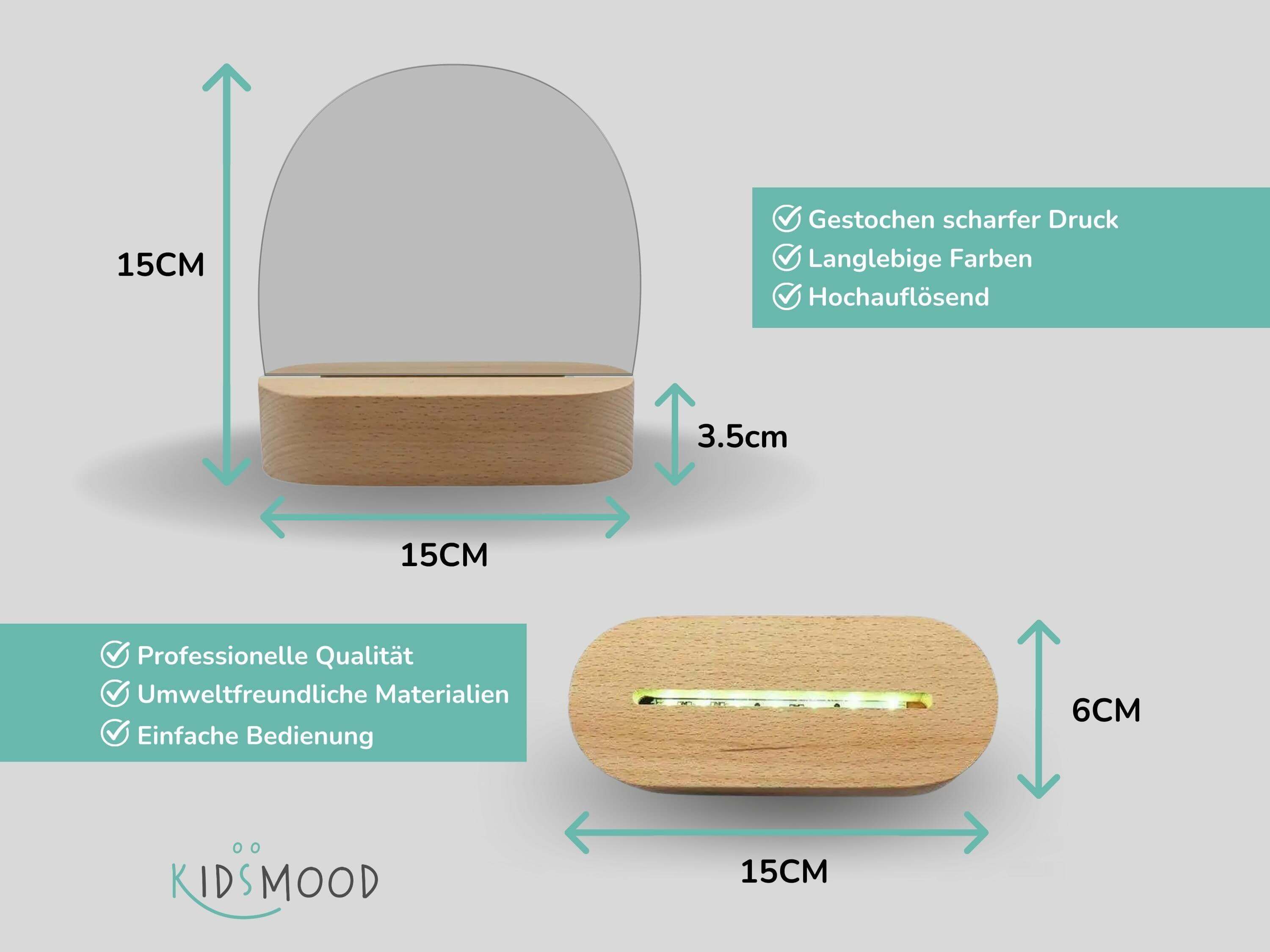 high-quality personalized night lamp with lion head