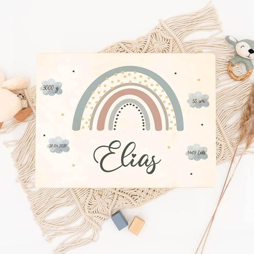 high-quality personalized memory box with rabbit