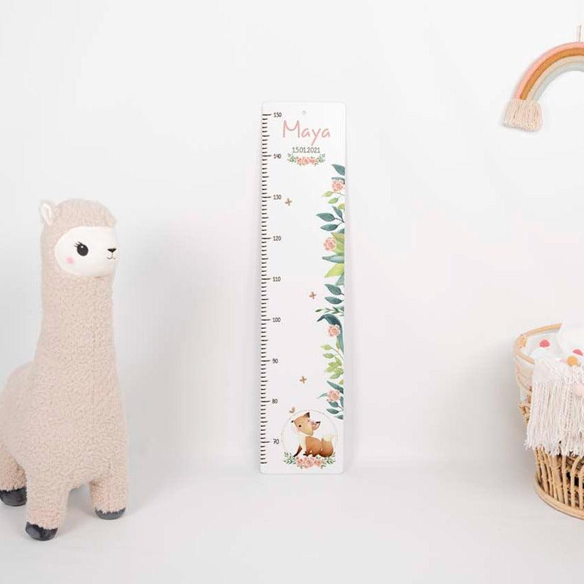 custom growth chart with fuchs design