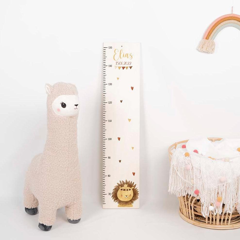 engraved height chart with custom name