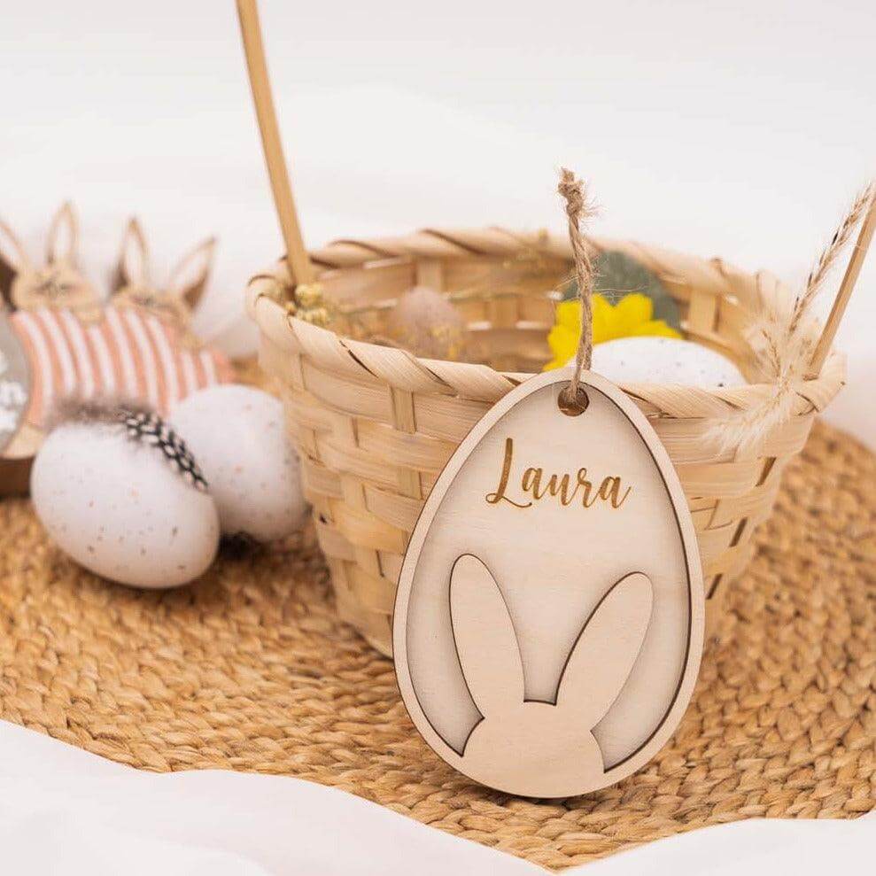 Osterdeko personalisiert aus Holz