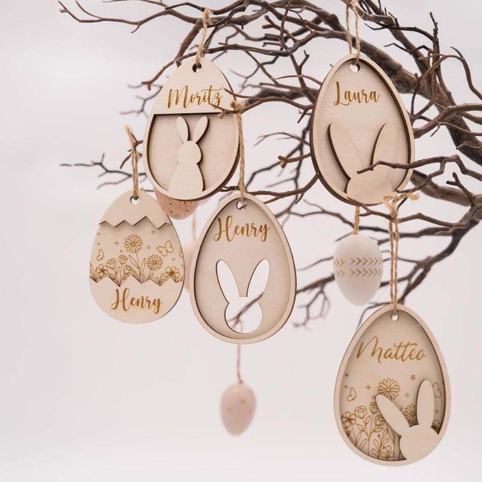 high-quality personalized wooden Easter decoration