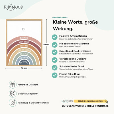 Regenbogen Ich bin mutig