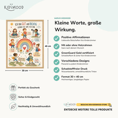 Wimmelbild Ich bin gut und richtig