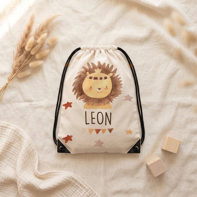 Löwe mit Kranz