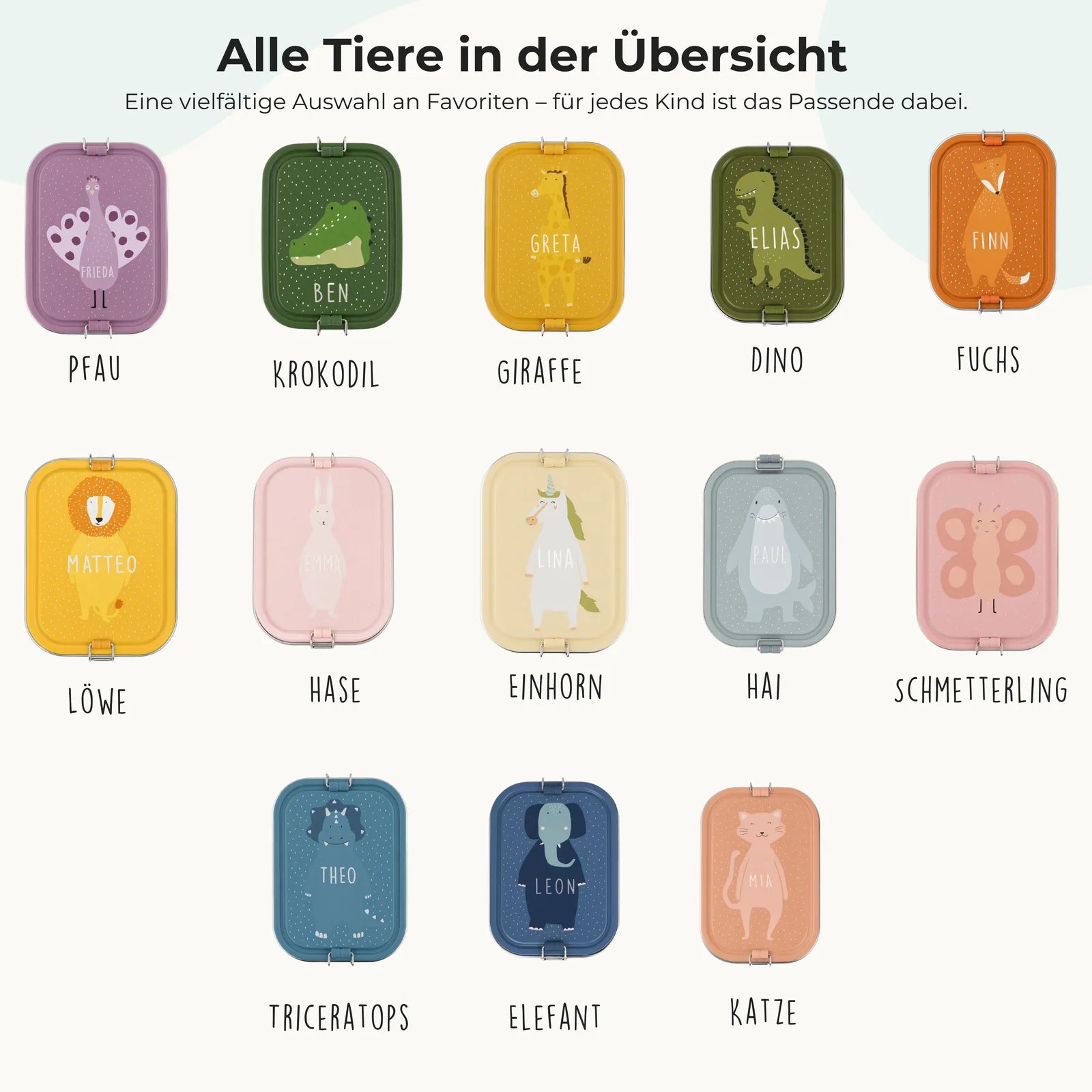 Trixie Brotdose Kinder Dino, mit Trennwand und Silikon-Clips