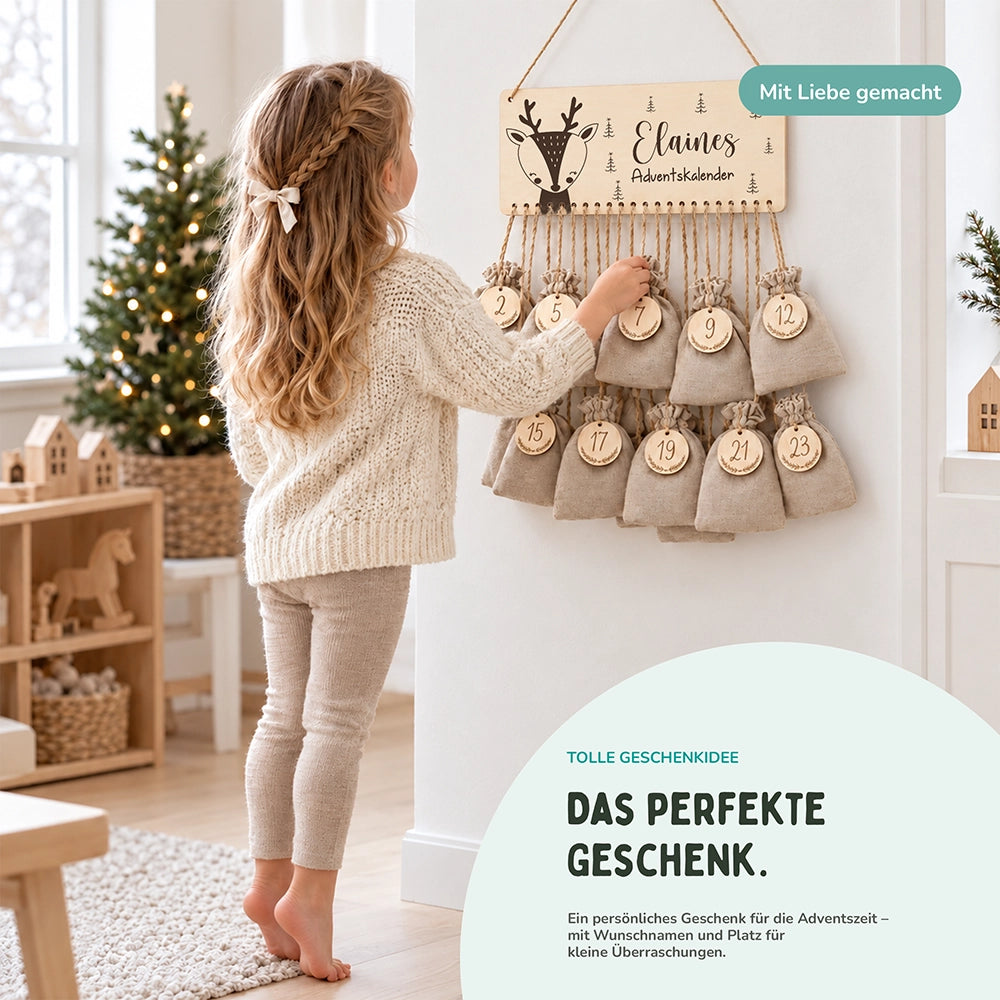 Adventskalender Kinder -  Elch