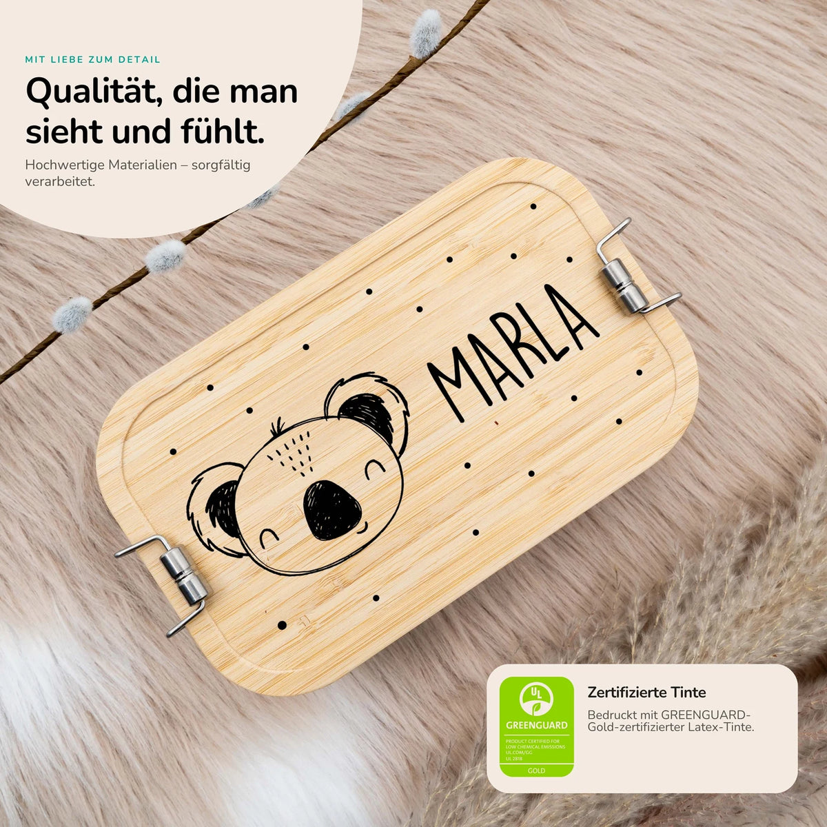 Brotdose personalisiert Koala