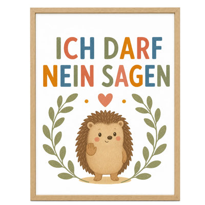 Igel Ich darf nein sagen