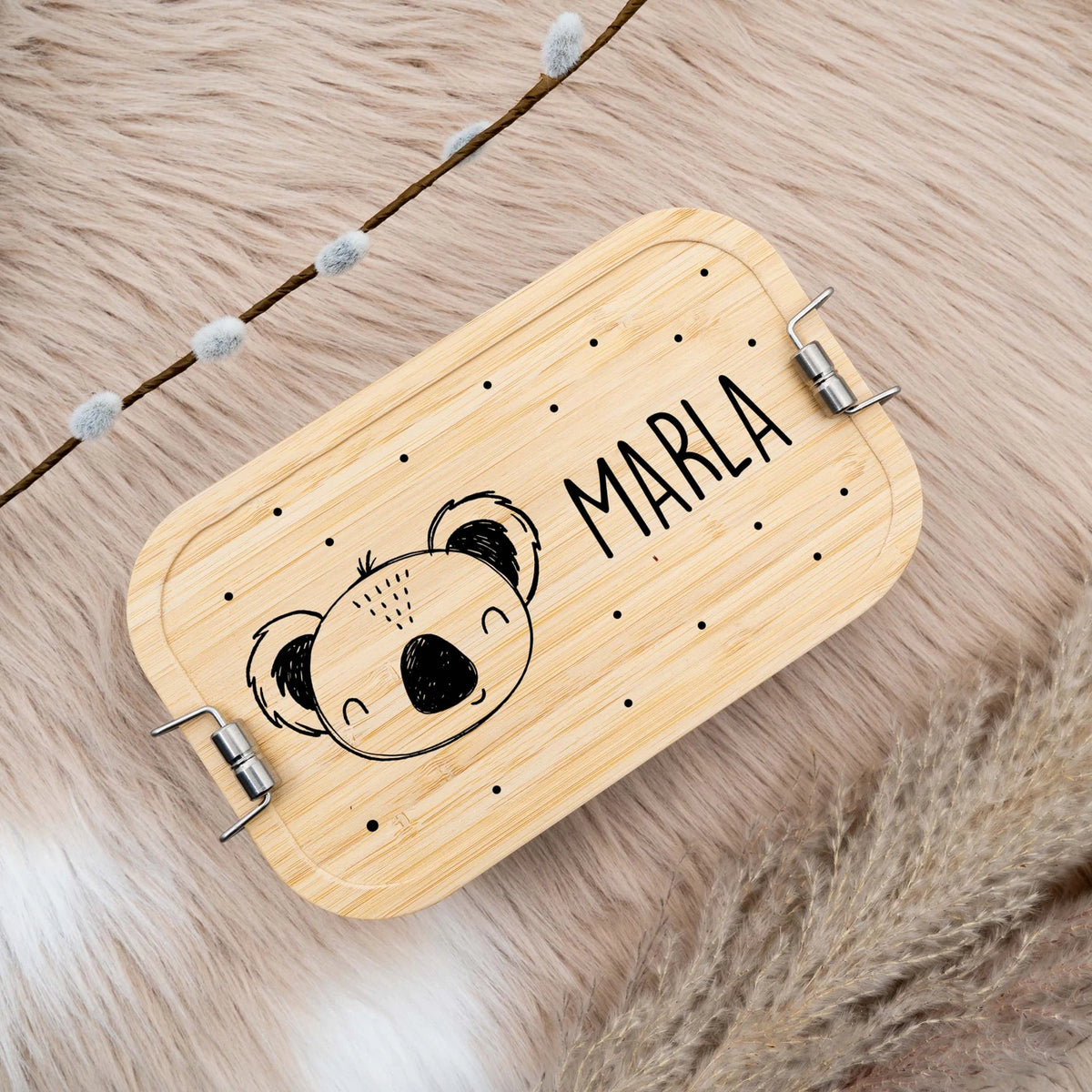 Brotdose personalisiert Koala