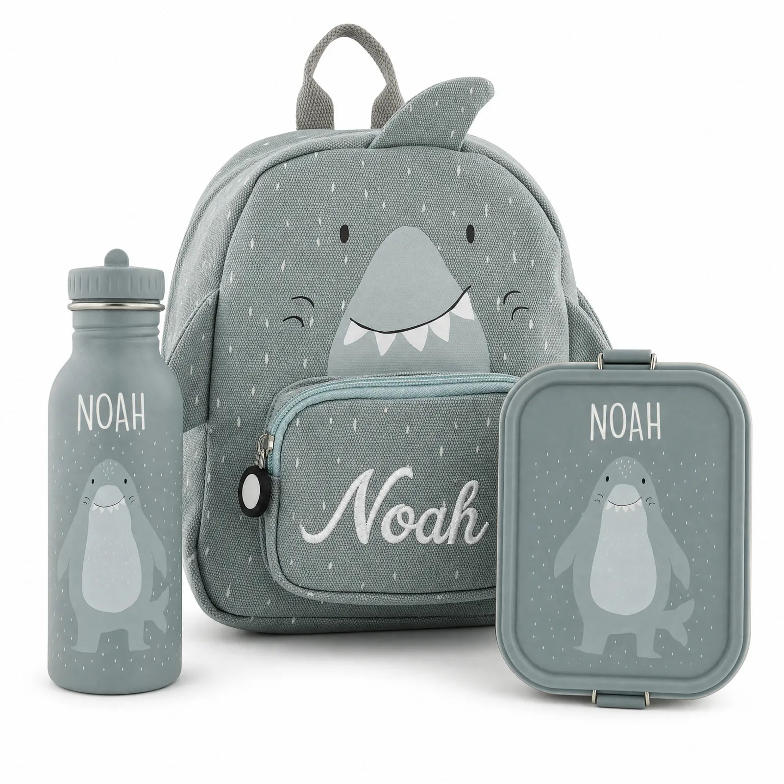 Trixie Kindergarten Set Hai, personalisiertes Set im Tiermotiv