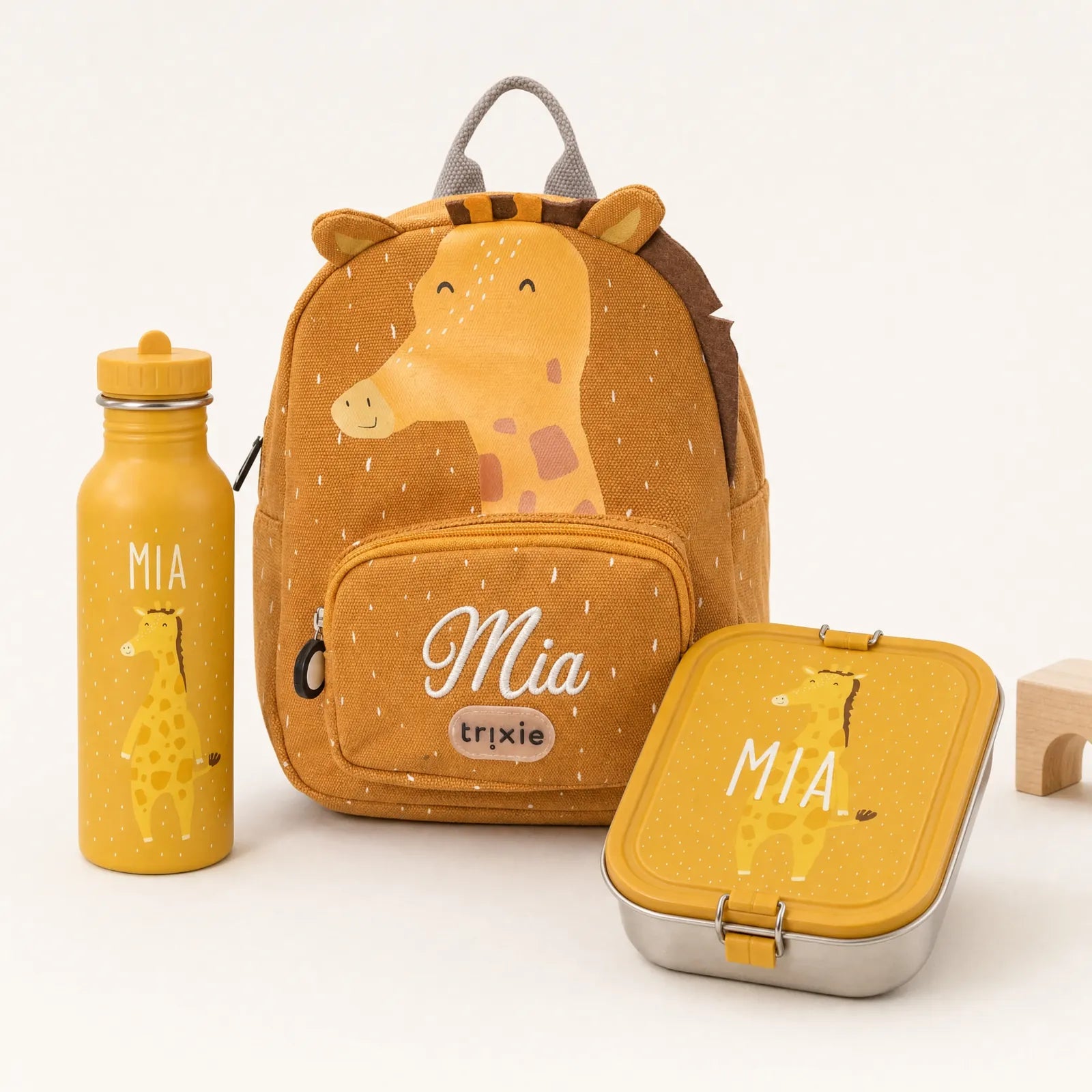 Trixie Kindergarten Set Giraffe, Set mit Namen, auch für Mädchen