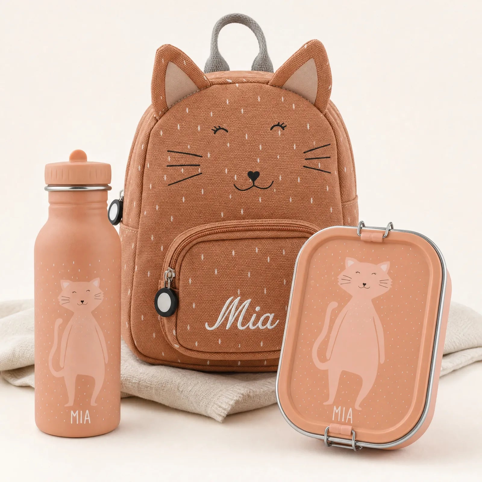 Trixie Kindergarten Set Katze, Set mit Namen, auch für Mädchen