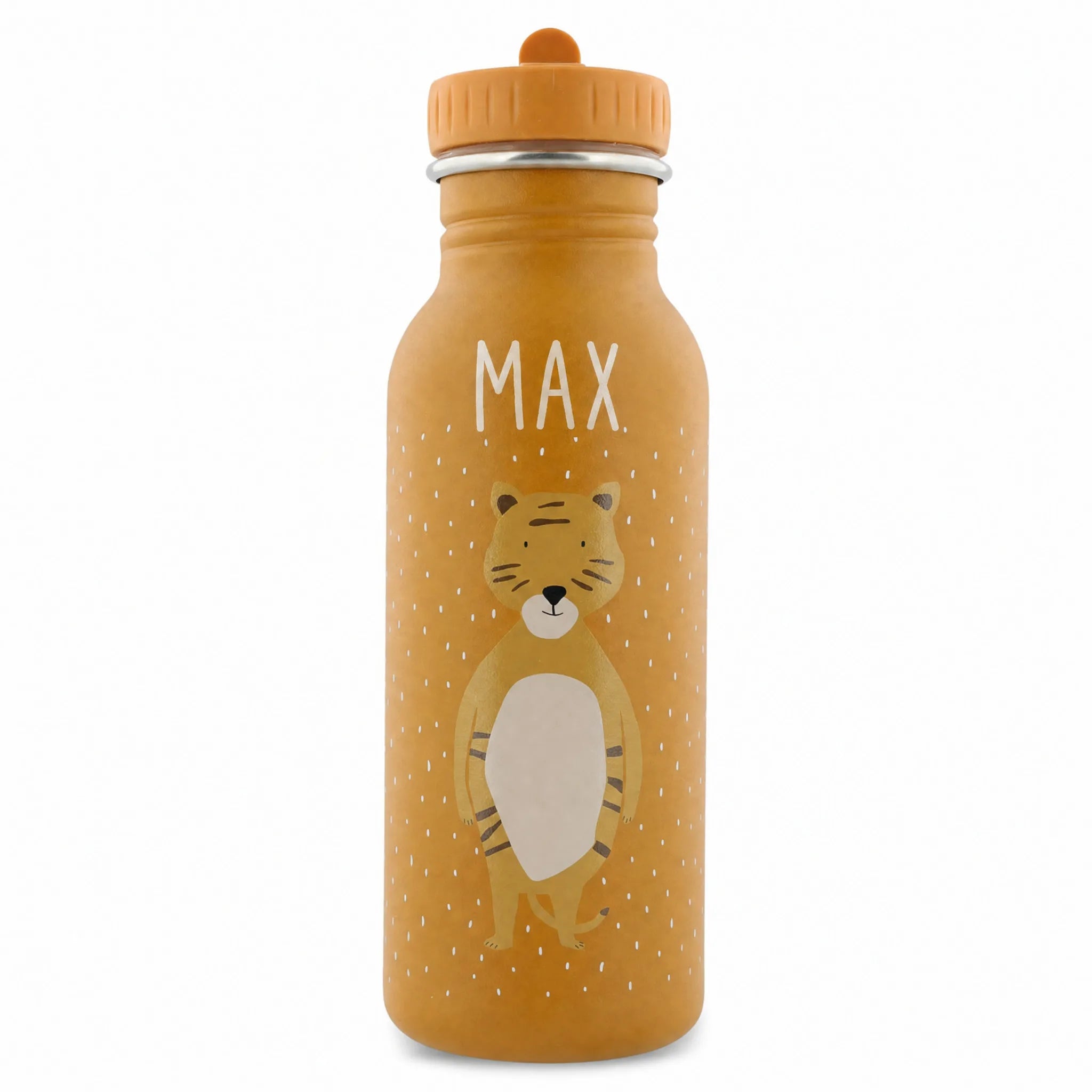 Trixie Trinkflasche Kinder Tiger, Tiermotiv-Detail mit Wunschname