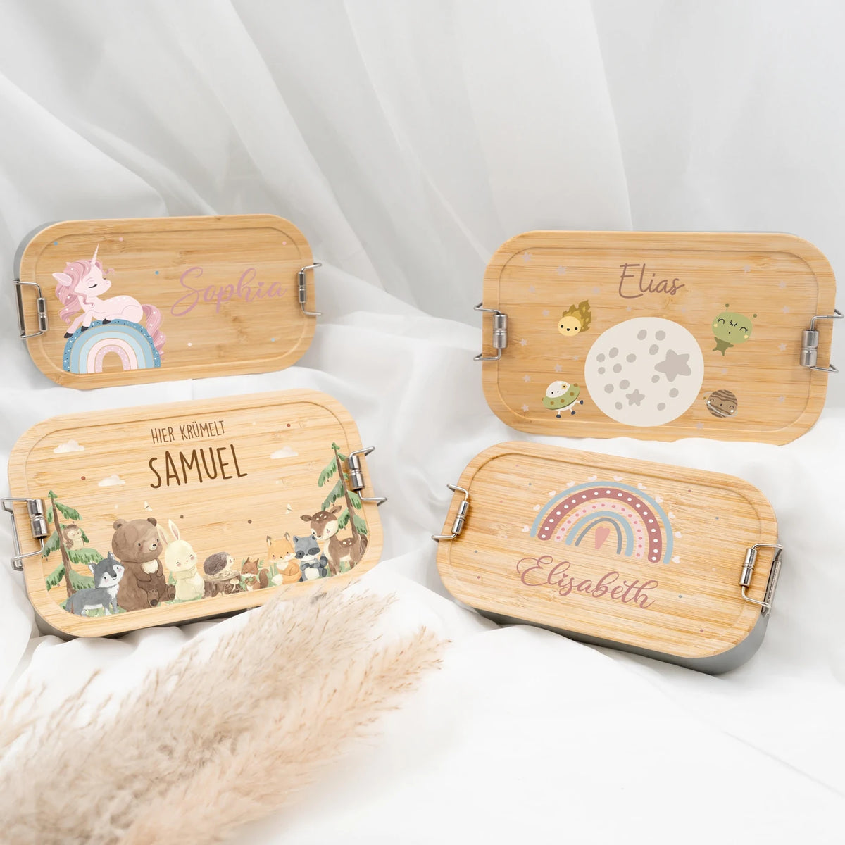 Brotdose personalisiert Weltall