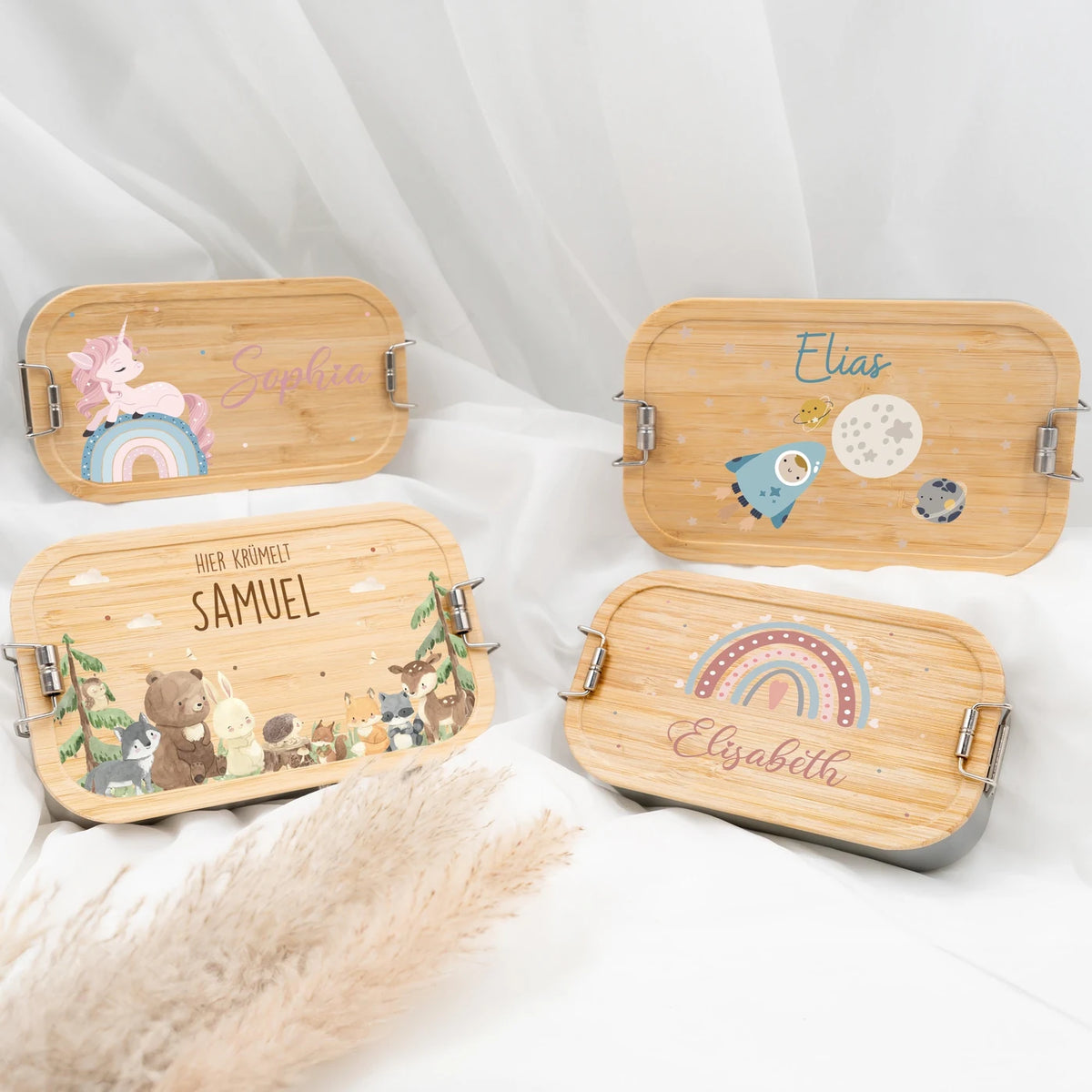 Brotdose personalisiert Weltall