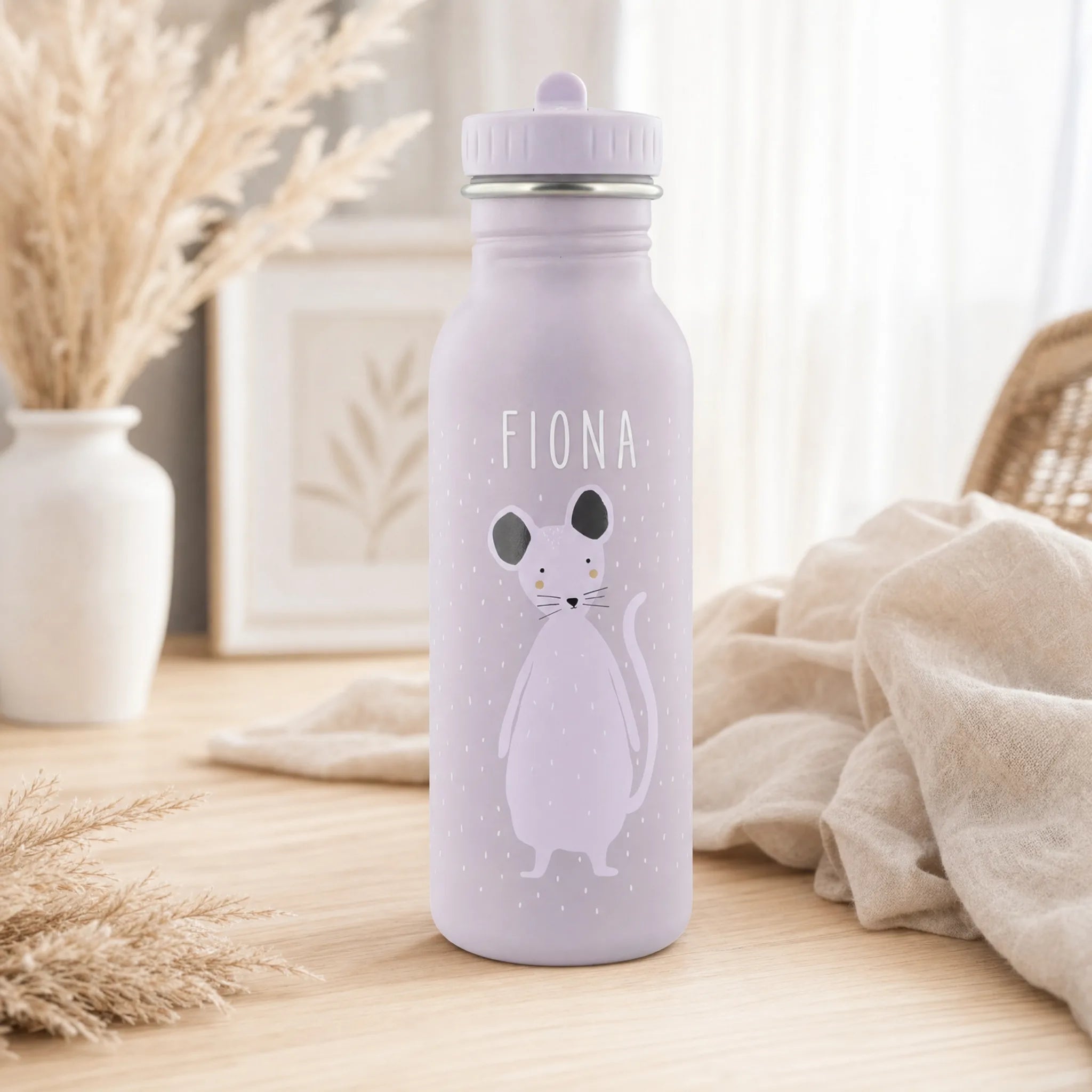 Trixie Trinkflasche Kinder Maus, auslaufsicher in 350 und 500 ml