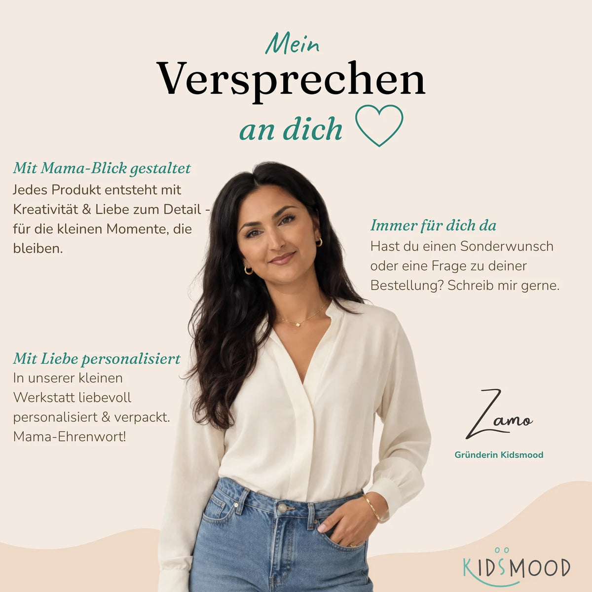 Tischset Kinder personalisiert Weihnachtsmotiv - Tierchen im Zauberwald