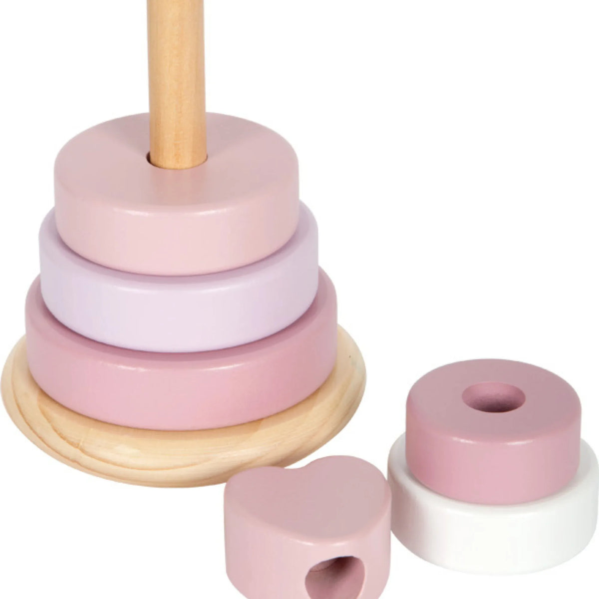 Stapelturm personalisiert ohne Gravur in Rosa