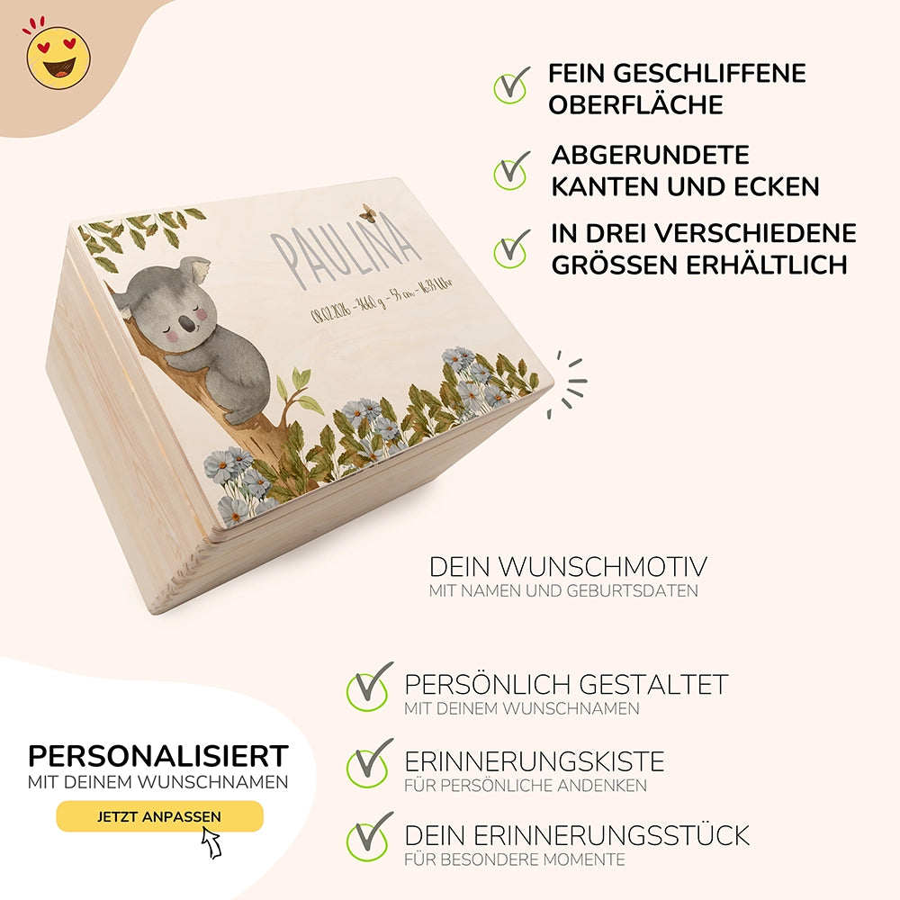 Erinnerungsbox Baby Koala