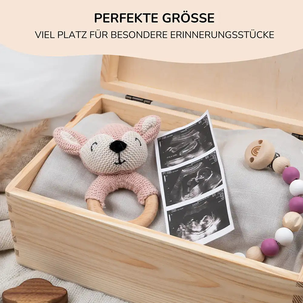 Erinnerungsbox Baby - Niedlicher Hase Ostern